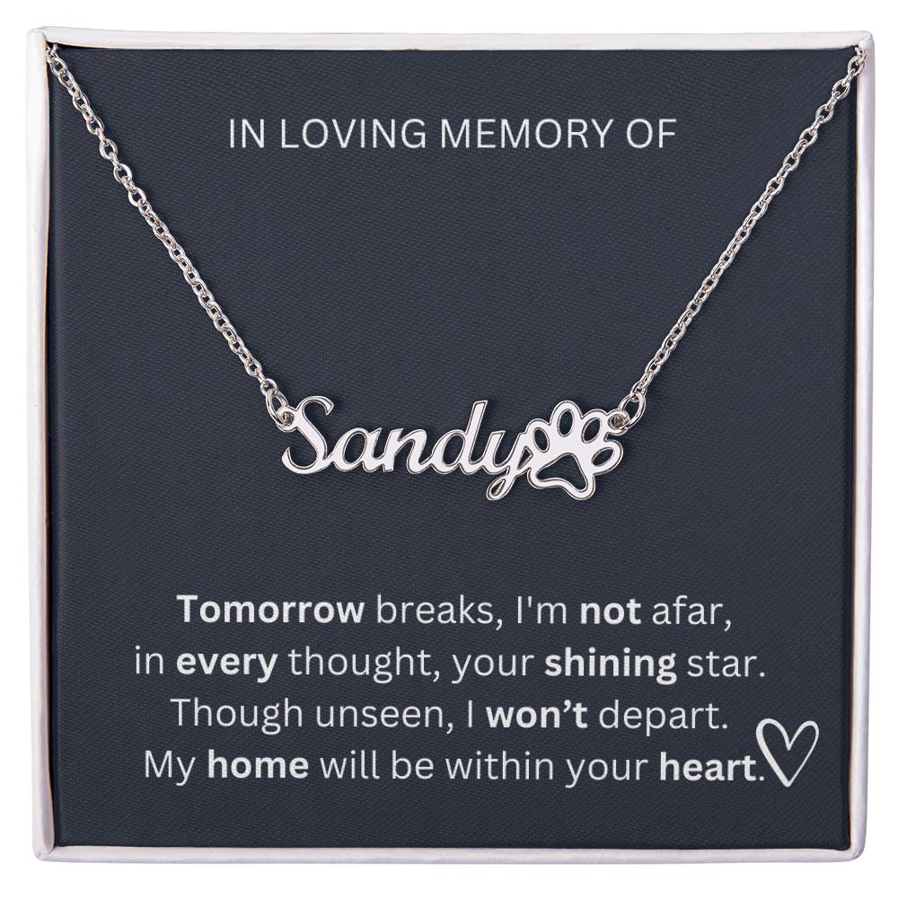 Dog Memorial Gift
