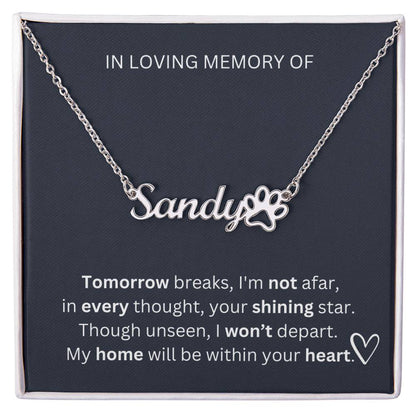 Dog Memorial Gift