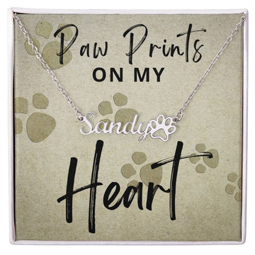 Paw Print Necklace