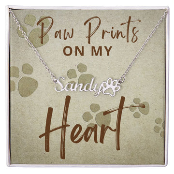 Paw Print Necklace
