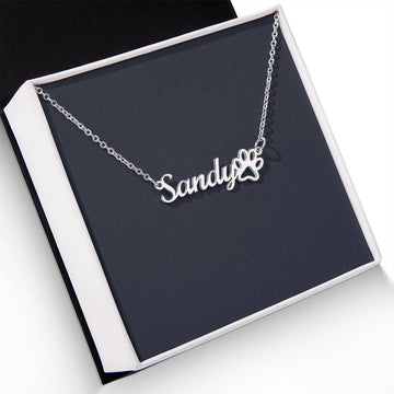 Dog Name Necklace