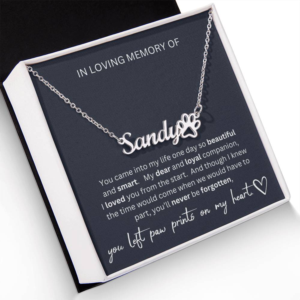 Dog Memorial Gift