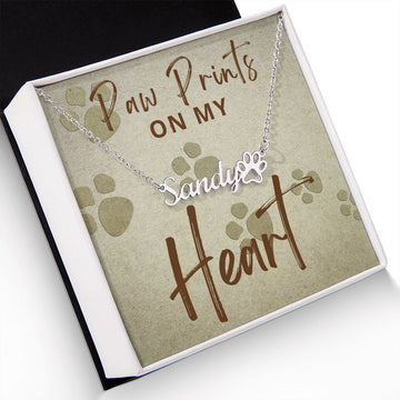 Paw Print Necklace