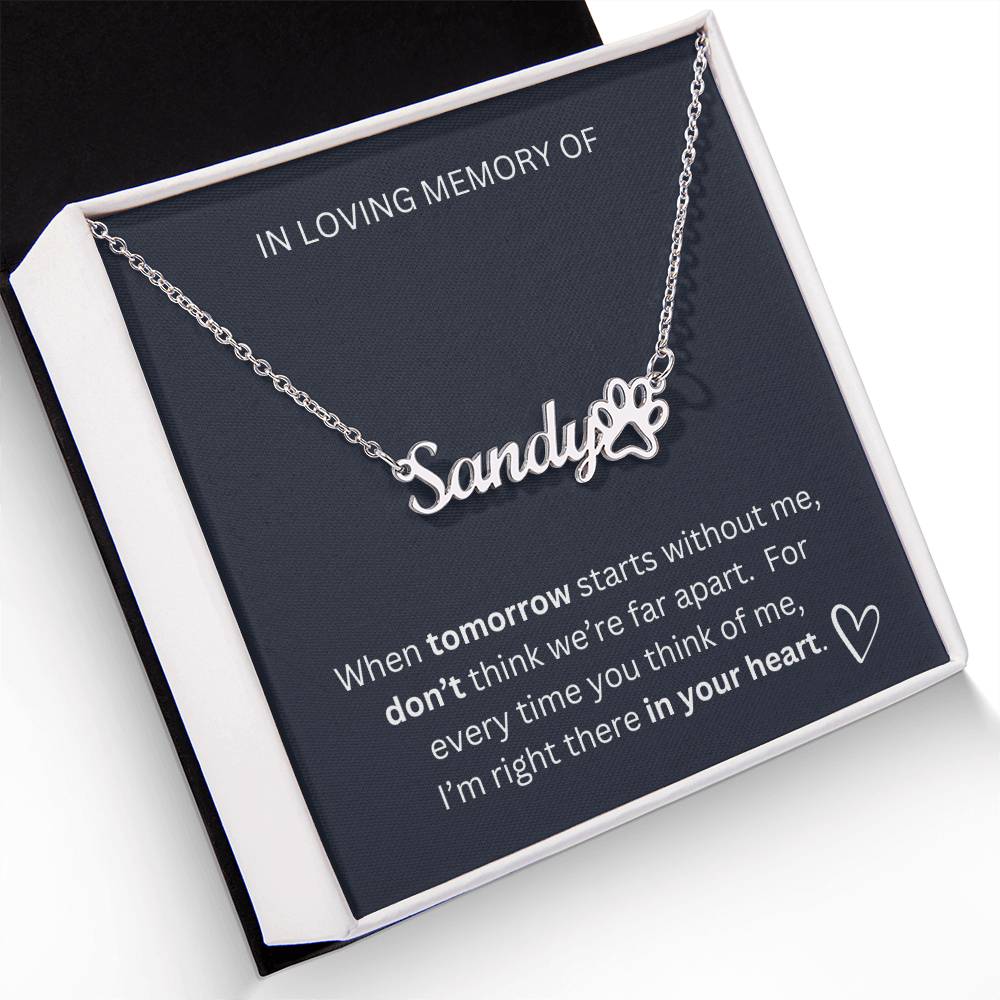 Dog Memorial Gift