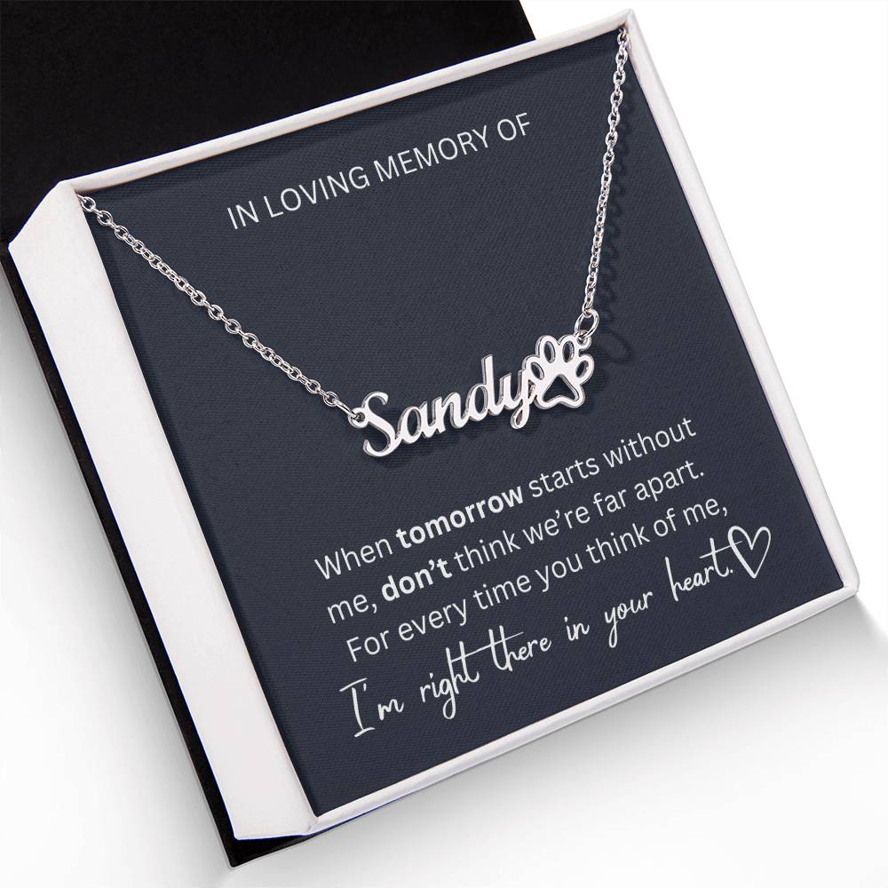 Dog Memorial Gift