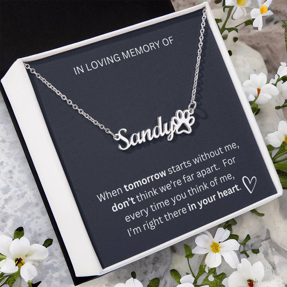 Dog Memorial Gift
