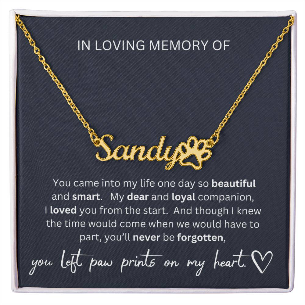 Dog Memorial Gift