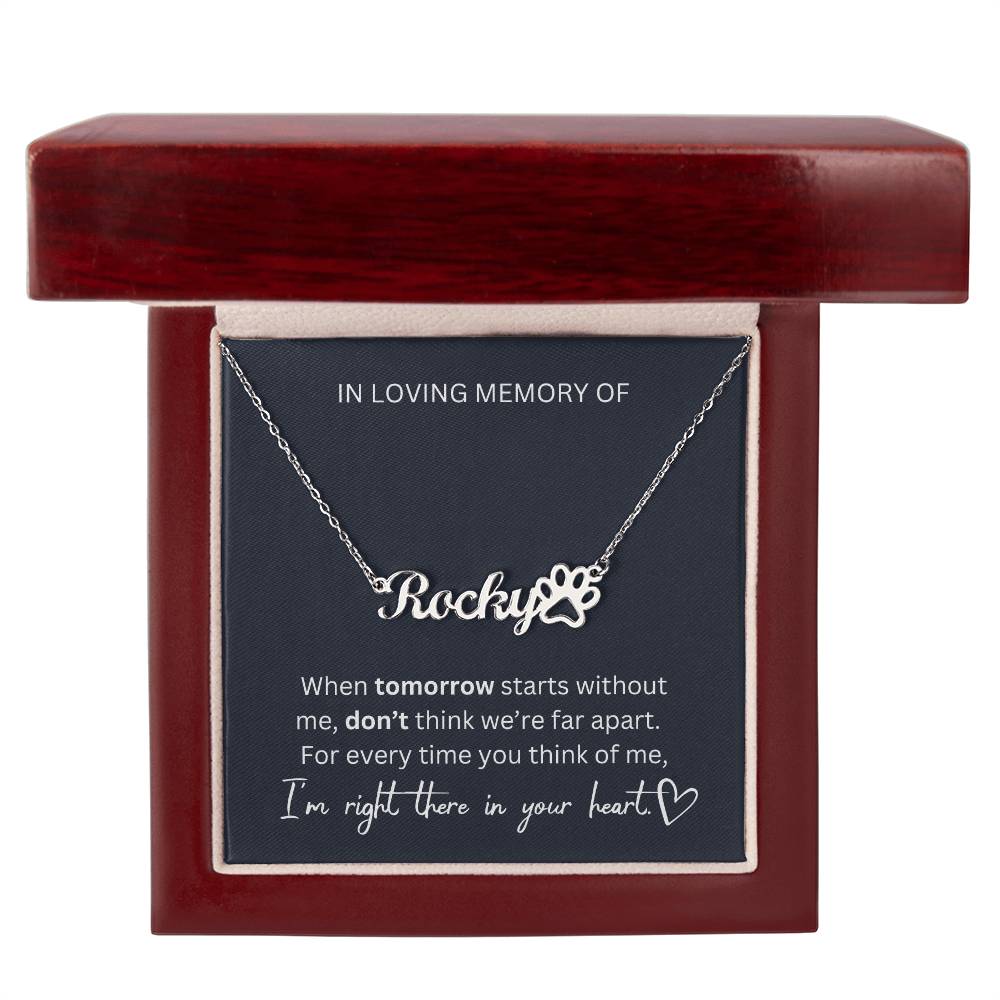 Dog Memorial Gift