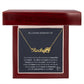Dog Memorial Gift - Dog Name Necklace and Message Card with Poem