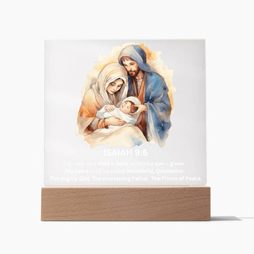 Manger Scene LED Night Light