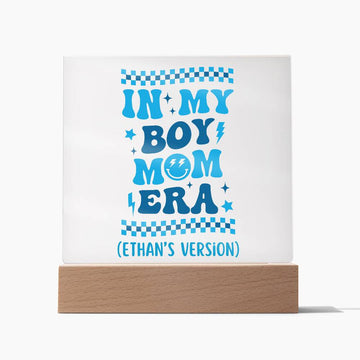 Custom In My Boy Mom Era | Personalized LED Night Light