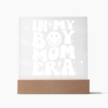 In My Boy Mom Era | Glowing LED Night Light | Stars