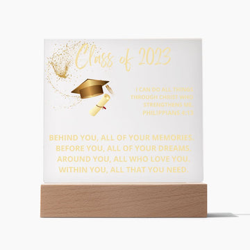 Class of 2023 | Acrylic Plaque with LED Base