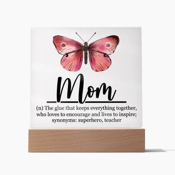 Mom Acrylic Plaque | Mom Definition | Mothers Day Gift