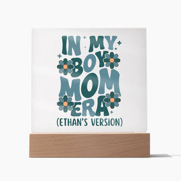 Custom In My Boy Mom Era | Personalized LED Night Light