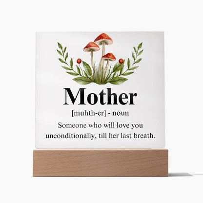 Mom Acrylic Plaque | Mom Definition | Mothers Day Gift