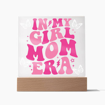 In My Girl Mom Era | LED Night Light | Glowing Butterflies
