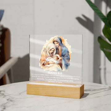 Manger Scene LED Night Light