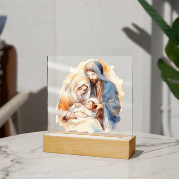 Manger Scene LED Night Light