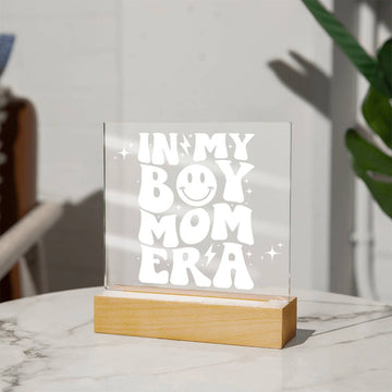 In My Boy Mom Era | Glowing LED Night Light | Stars