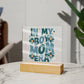In My Boy Mom Era | LED Night Light