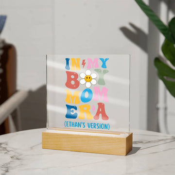 Custom In My Boy Mom Era | Personalized LED Night Light