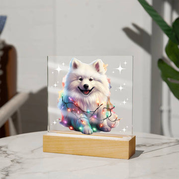 Samoyed, Christmas Decor Indoor