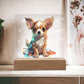 Chihuahua, Christmas Night Light, Christmas Decor Indoor