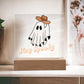 Halloween Decor Indoor | LED Night Light | Acrylic Plaque