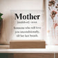 Mom Acrylic Plaque | Mom Definition | Mothers Day Gift