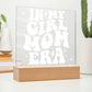 In My Girl Mom Era | Glowing LED Night Light | Stars