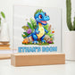 Custom Dinosaur Night Light | Color Changing LED Night Light Personalized
