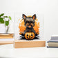 Yorkshire Terrier Halloween Decor Indoor | LED Night Light