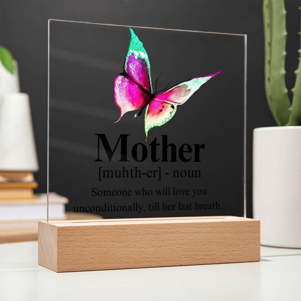 Mom Acrylic Plaque | Mom Definition | Mothers Day Gift