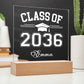 Class of 2036 - Printed Acrylic Plaque - Etsy Artwork Swapper