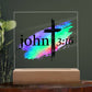 Printed Acrylic Plaque - John 3 16