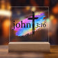 Printed Acrylic LED Night Light - John 316