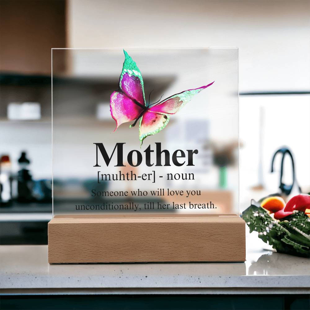 Mom Acrylic Plaque | Mom Definition | Mothers Day Gift