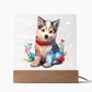 Christmas Night Light, Husky Gift, Christmas Decor Indoor