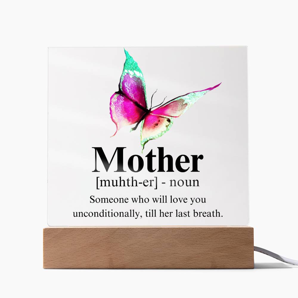 Mom Acrylic Plaque | Mom Definition | Mothers Day Gift