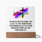 Printed Acrylic Plaque - John 3 16