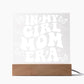 In My Girl Mom Era | LED Night Light | Glowing Butterflies