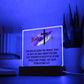 Printed Acrylic Plaque - John 3 16