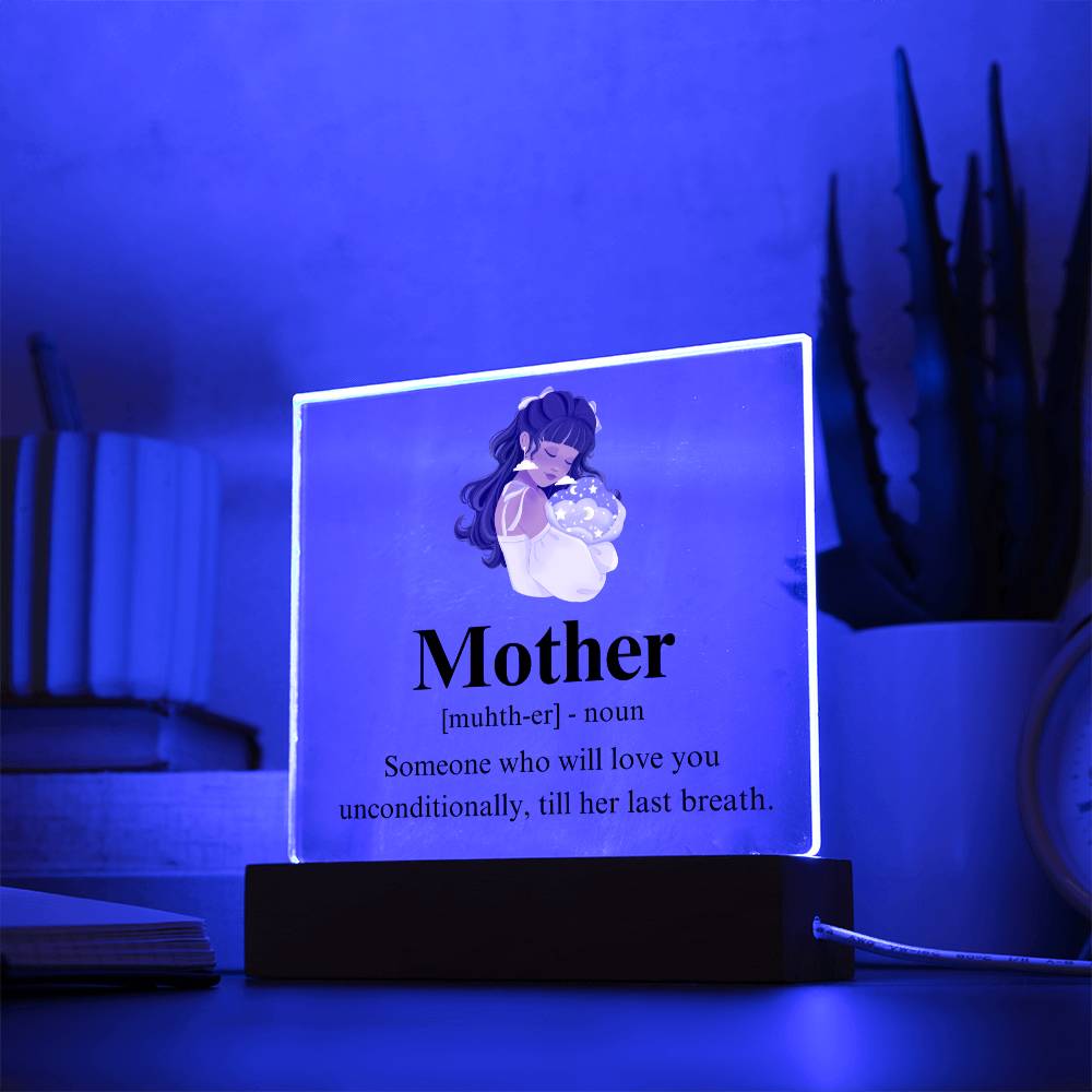 Mom Acrylic Plaque | Mom Definition | Mothers Day Gift