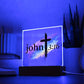 Printed Acrylic LED Night Light - John 316