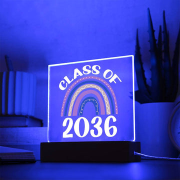 Class of 2036 - Printed Acrylic Plaque - Etsy Artwork Swapper