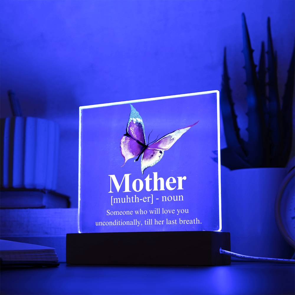 Acrylic Plaque for Mom | Mothers Day Gift