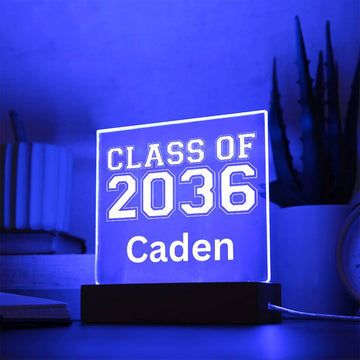 Class of 2036 - Printed Acrylic Plaque - Etsy Artwork Swapper