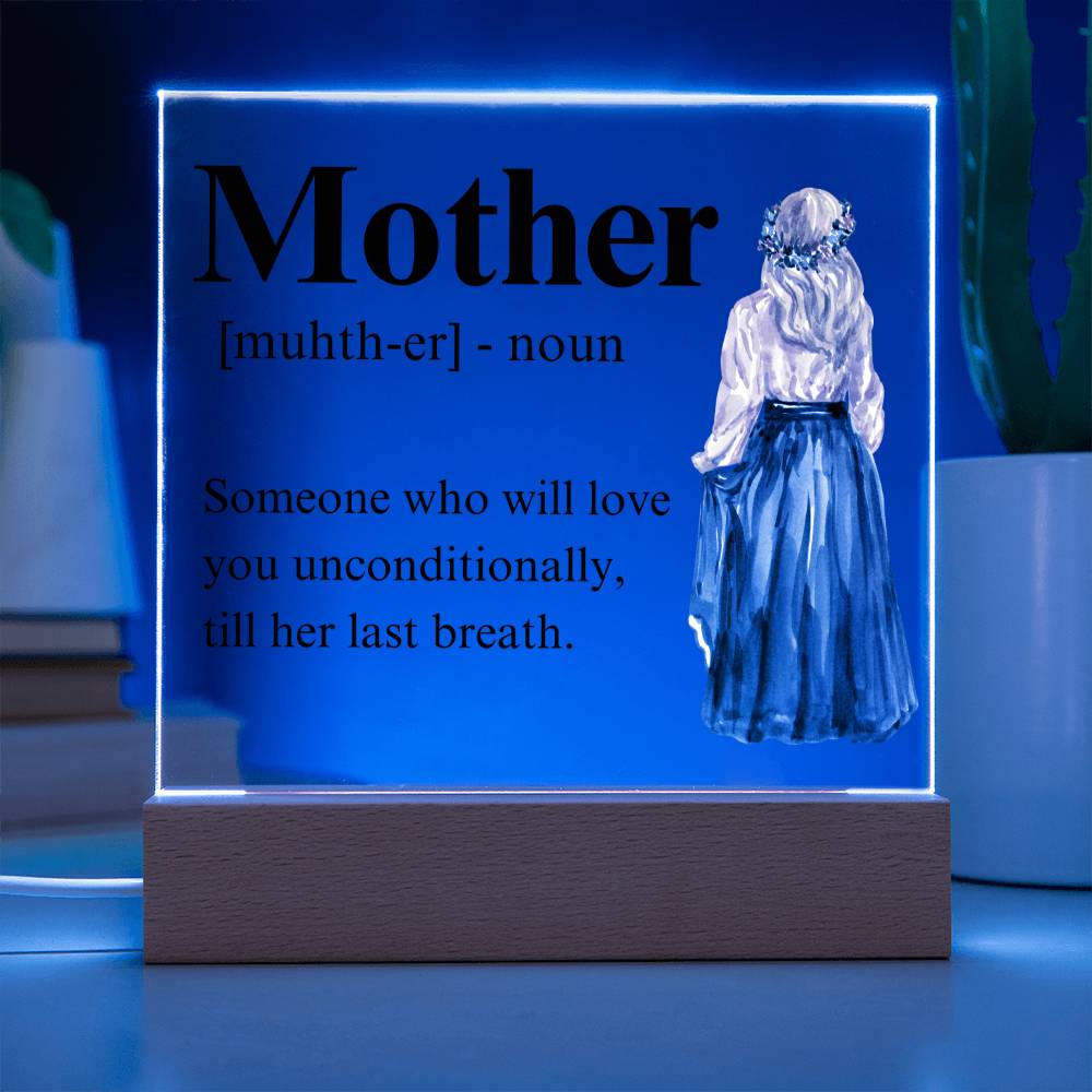 Mom Acrylic Plaque | Mom Definition | Mothers Day Gift