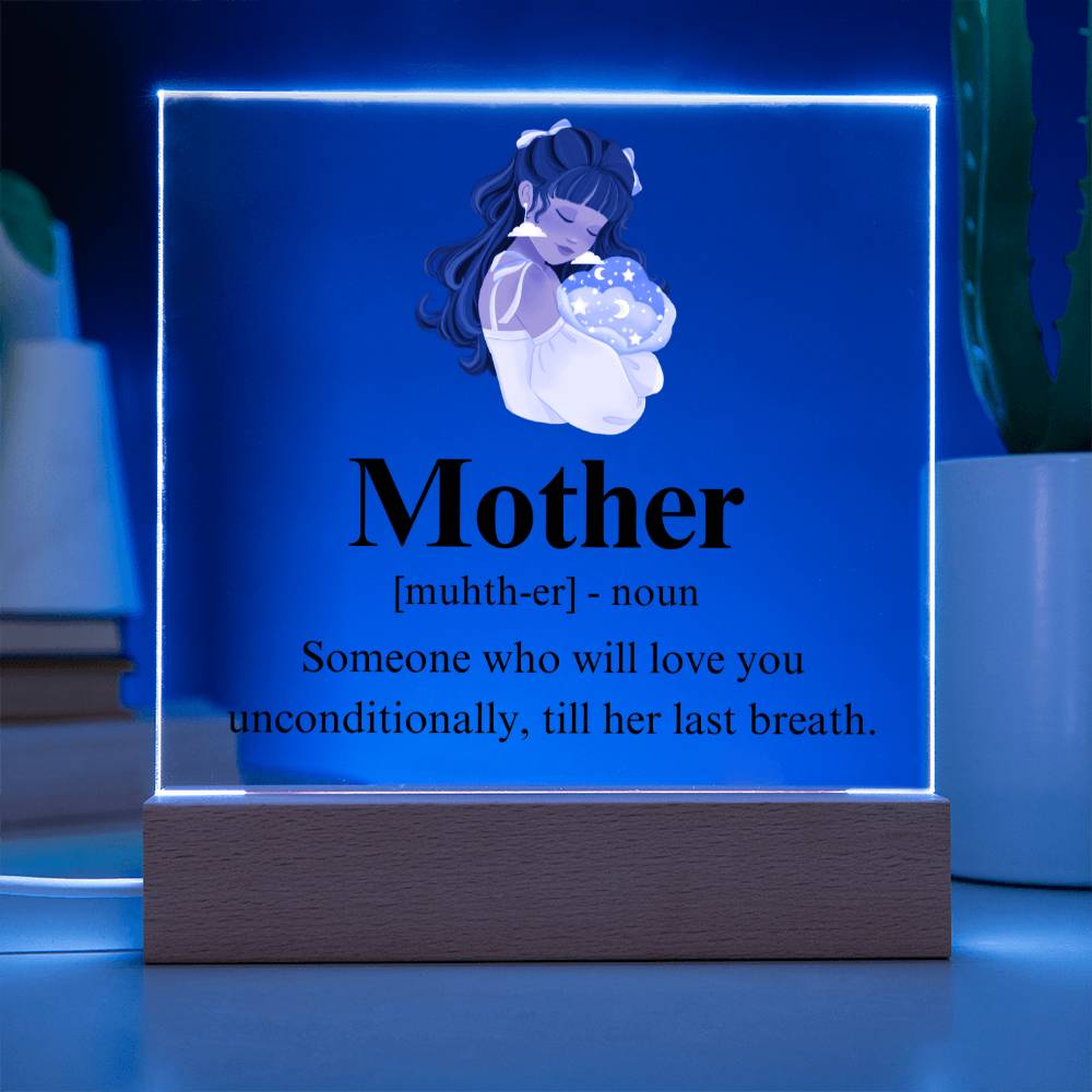 Mom Acrylic Plaque | Mom Definition | Mothers Day Gift